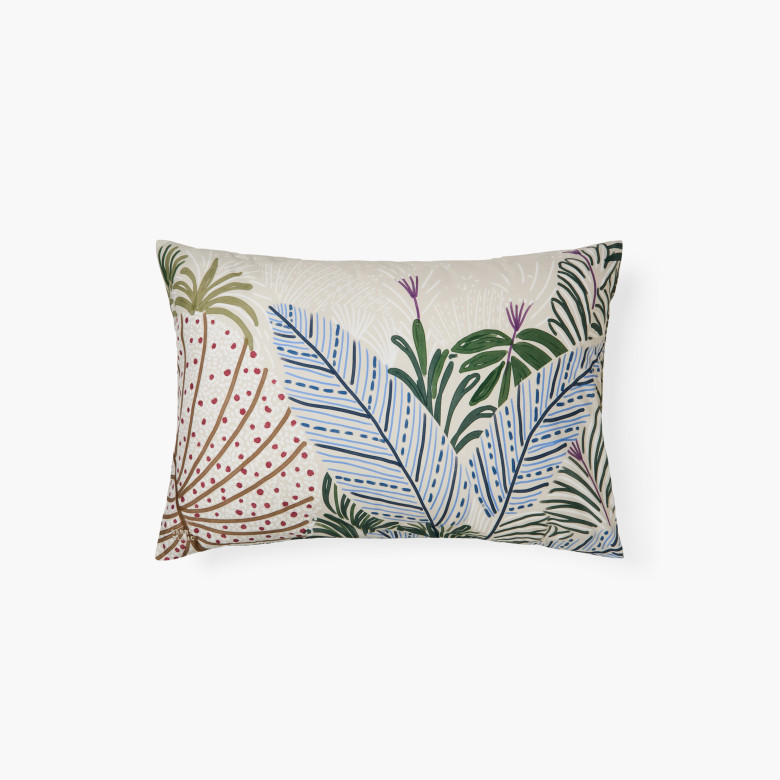 Taie d'oreiller rectangulaire coton Orangerie