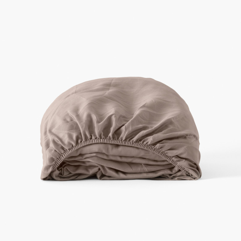 Drap housse satin de coton Aura