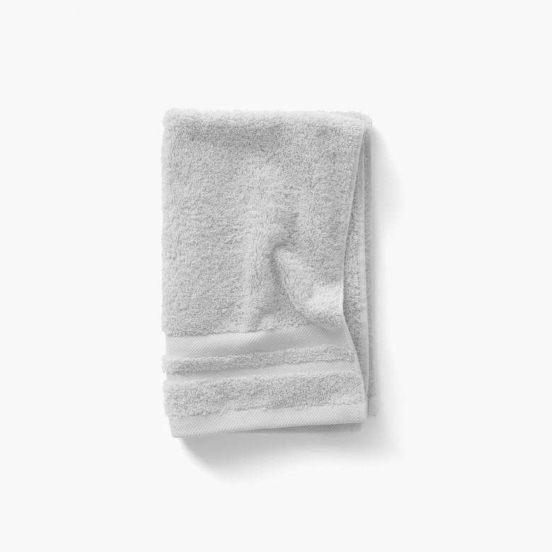 Serviette invité coton Lola II perle