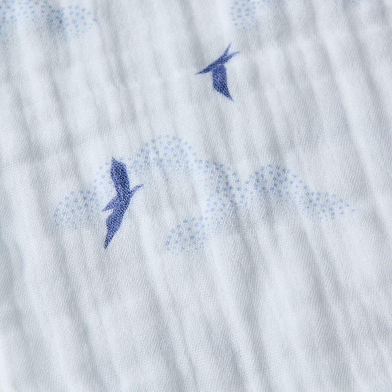 Doudou gaze de coton Lino encre