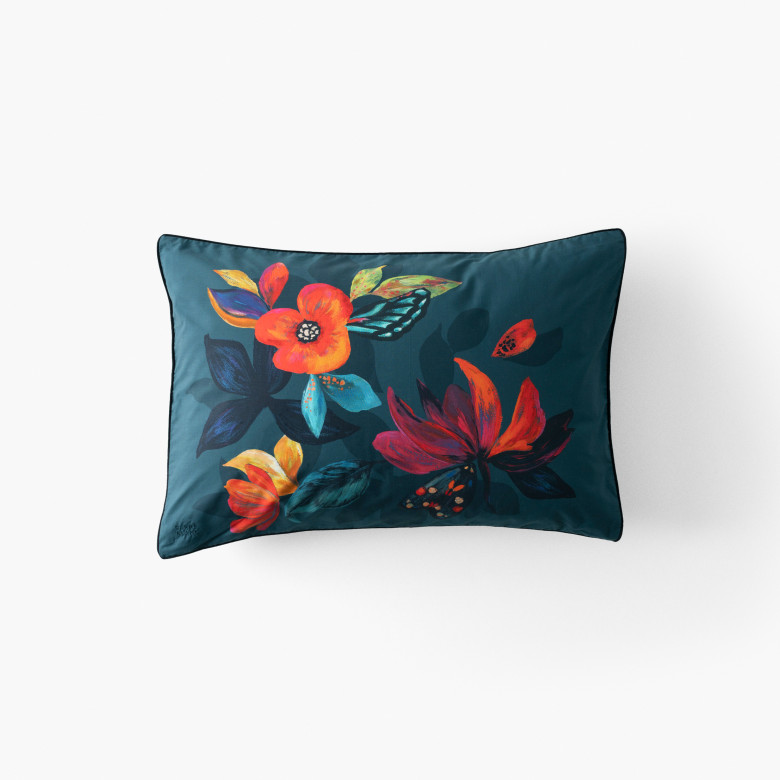 Taie d'oreiller rectangulaire coton Eclats