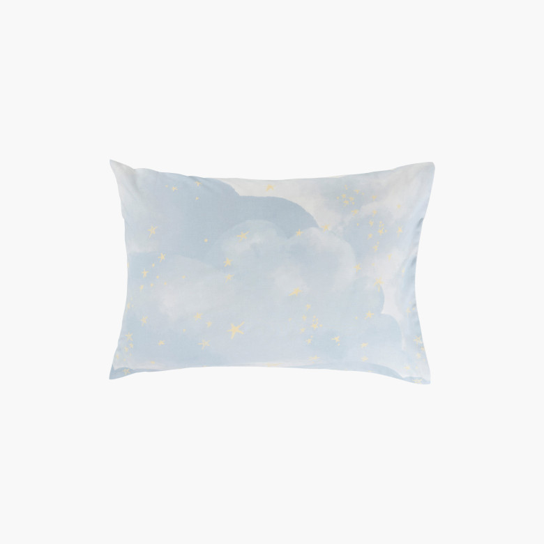 Taie d'oreiller rectangulaire pur coton Skog enfant