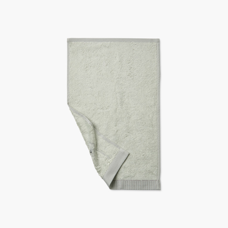 Serviette invité coton et viscose de bambou Ephelia jade