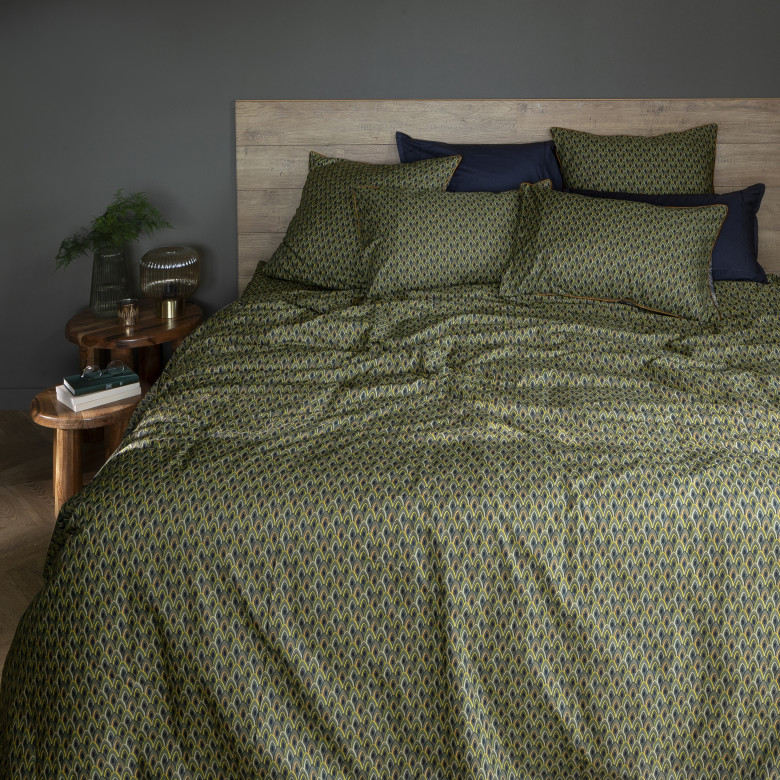 Housse de couette réversible coton Silvalys