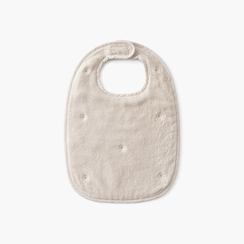 Bavoir coton Zéphire dune marguerite