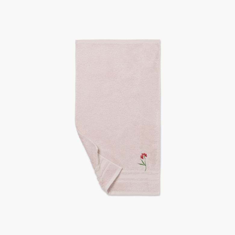 Serviette de toilette coton Nubepine Eva Edelstein x Carré Blanc