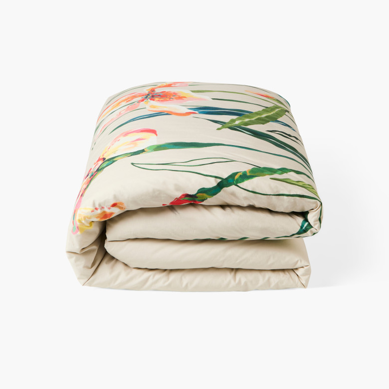 Housse de couette réversible coton Lysiris