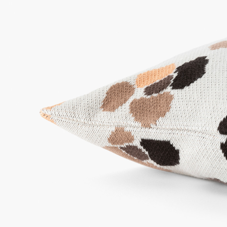 Housse de coussin coton Ysée ivoire