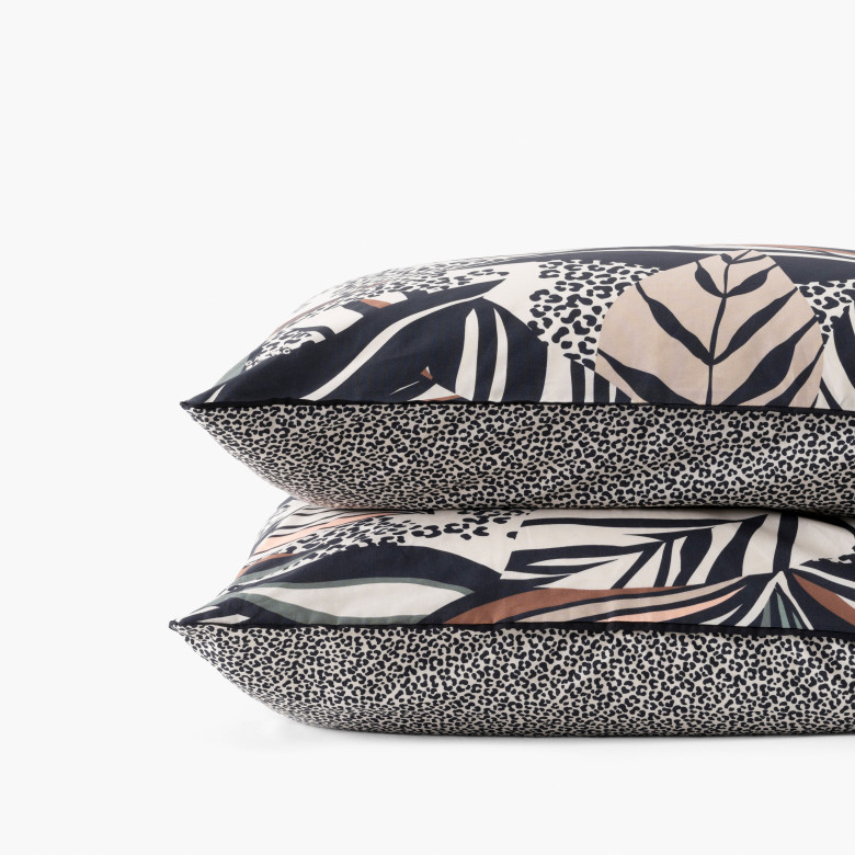 Taie d'oreiller rectangulaire coton bio Ysée