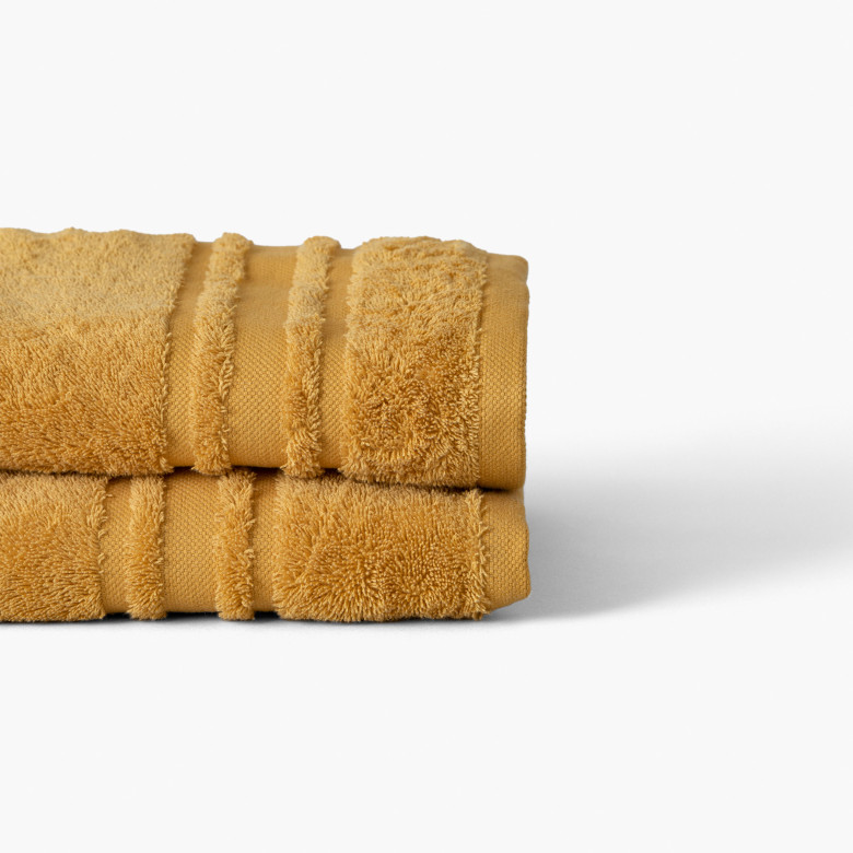 Drap de bain coton Lola II miel