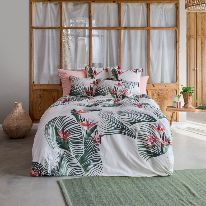 Housse de couette coton Palmelis