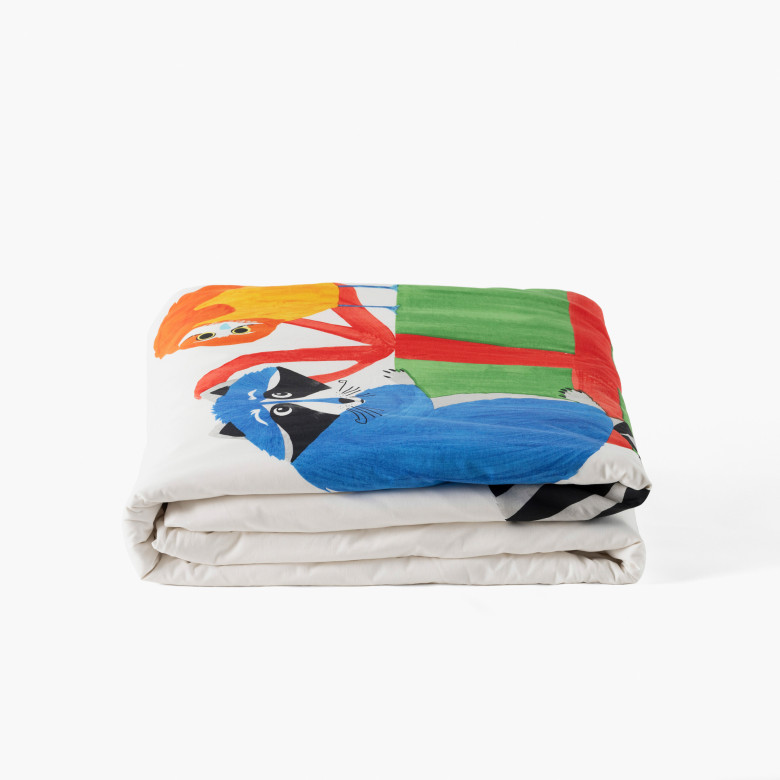 Housse de couette coton bio Tadam enfant