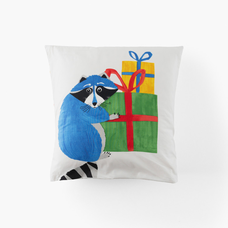 Taie d'oreiller carrée coton bio Tadam enfant