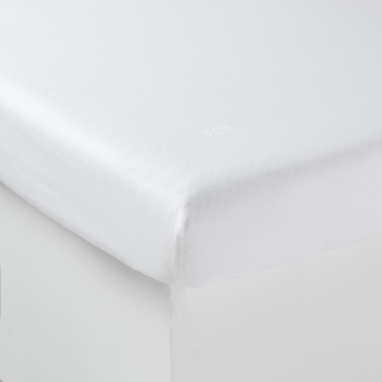 Drap housse satin de coton Ephelia
