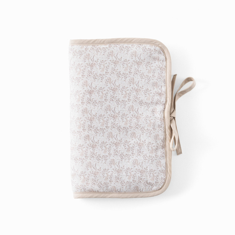 Protège carnet de santé Merveille écru