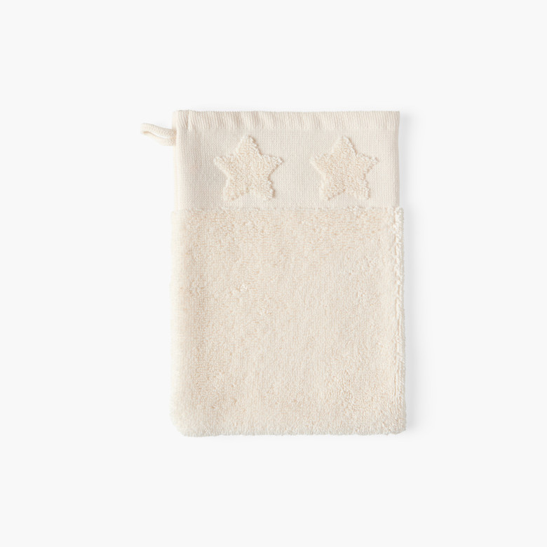 Gant de toilette coton Monjour Naturel