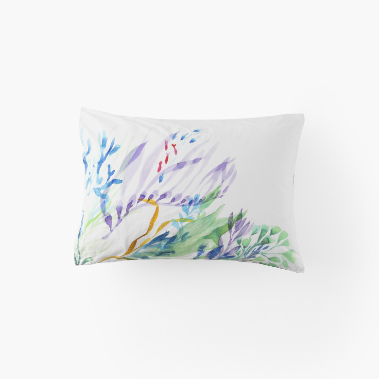 Taie d'oreiller rectangulaire coton Demi Lune