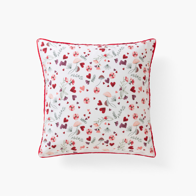 Taie d'oreiller carrée pur coton bio Mes Rêves enfant