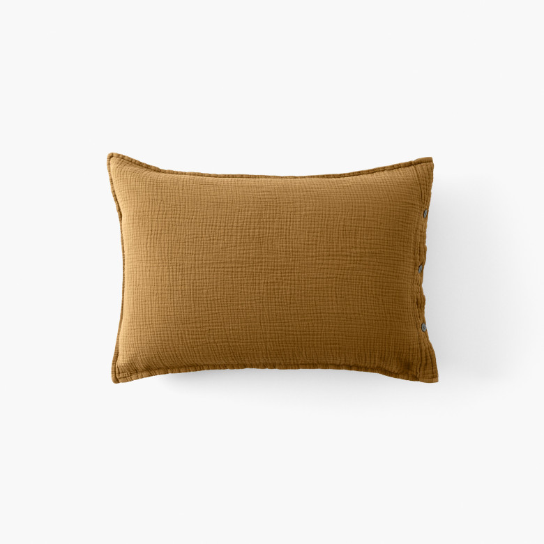 Taie d'oreiller rectangulaire gaze de coton 4-en-1 Infini