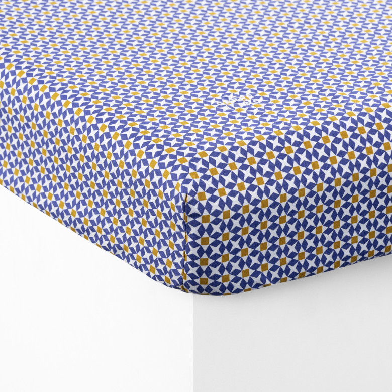 Drap housse coton Jardin M