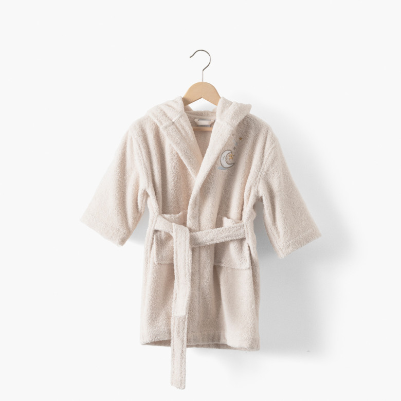 Peignoir enfant coton bio Bienvenue naturel