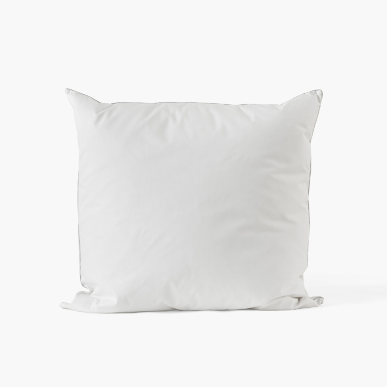 Oreiller carré moelleux duvet de canard Neige