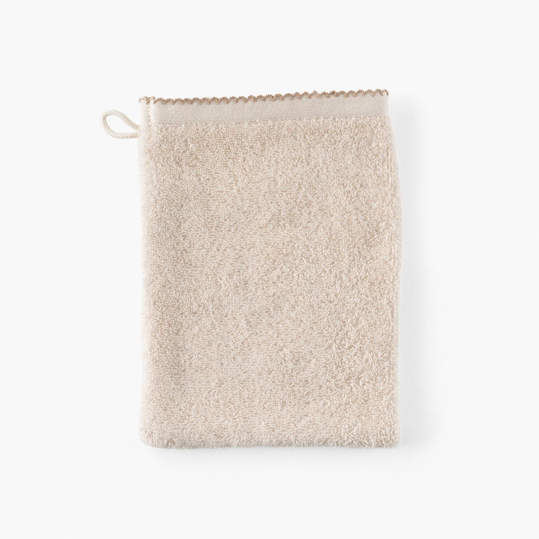 Gant de toilette coton bio Bienvenue naturel
