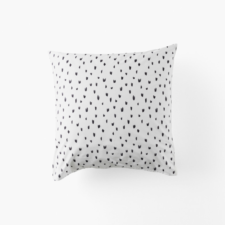 Taie d'oreiller carrée coton Harfang