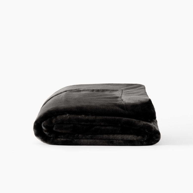 Plaid polaire Oslo anthracite