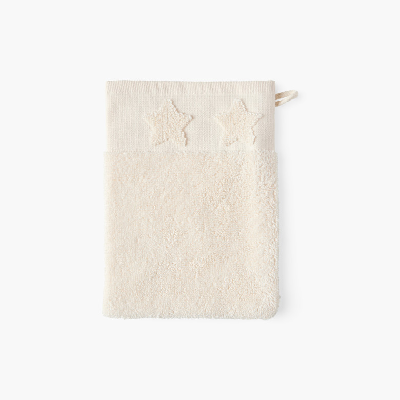 Gant de toilette coton Monjour Naturel