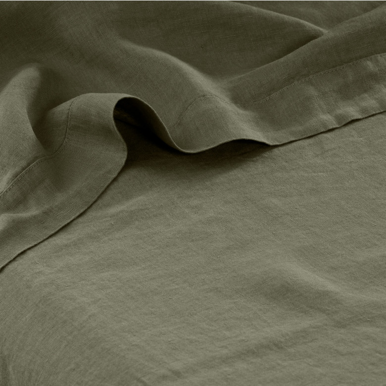 Drap de lit lin lavé Songe bocage