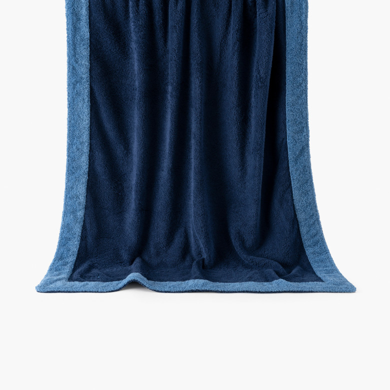 Drap de plage coton Greg navy