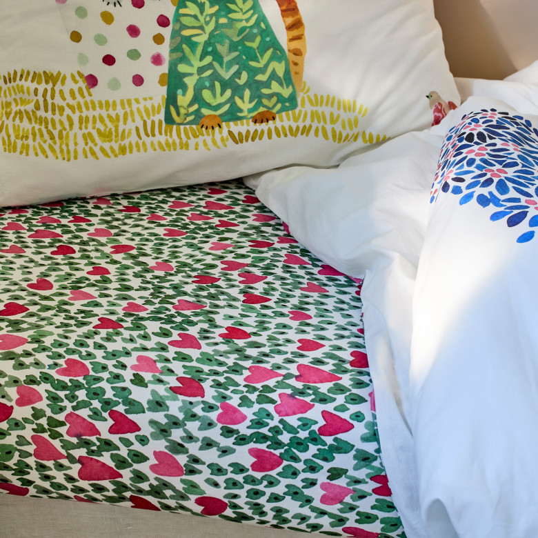 Drap housse coton Euphory enfant