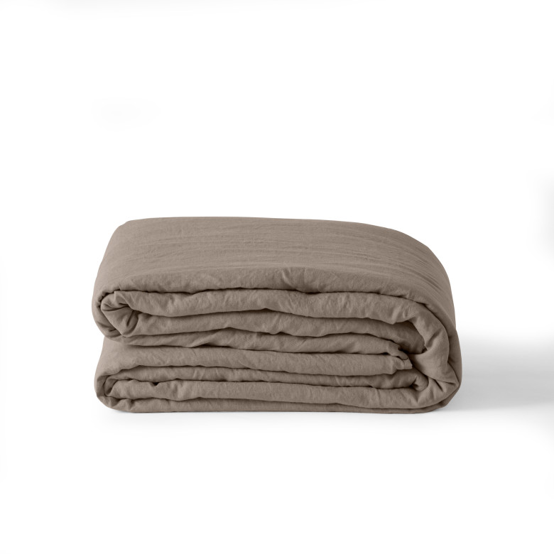 Housse de couette SONGE Taupe