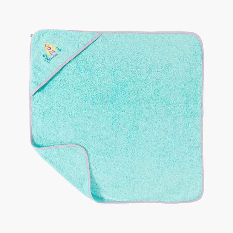 Cape de bain coton Calliopé lagon