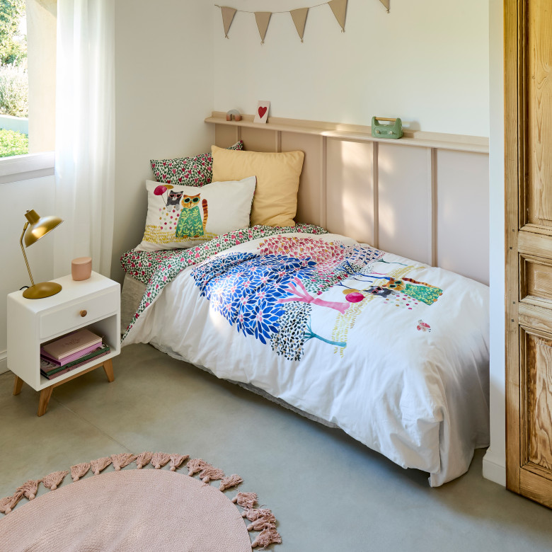 Housse de couette coton enfant réversible Euphory