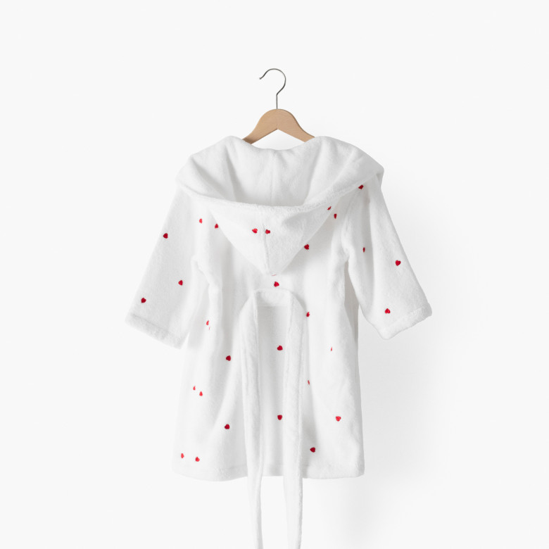 Peignoir enfant Adore Blanc