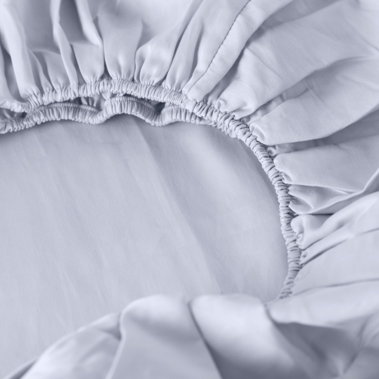 Drap housse satin de coton Equinoxe