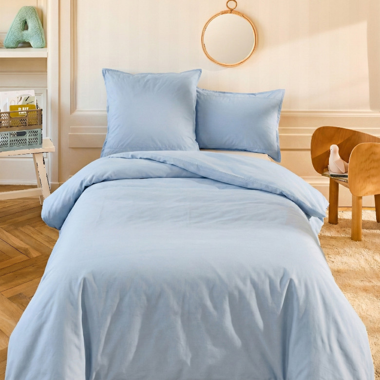 Housse de couette coton enfant Neo ciel