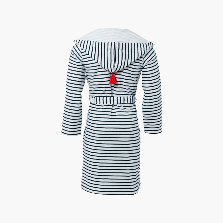 Peignoir homme coton et polyester à capuche Hauban