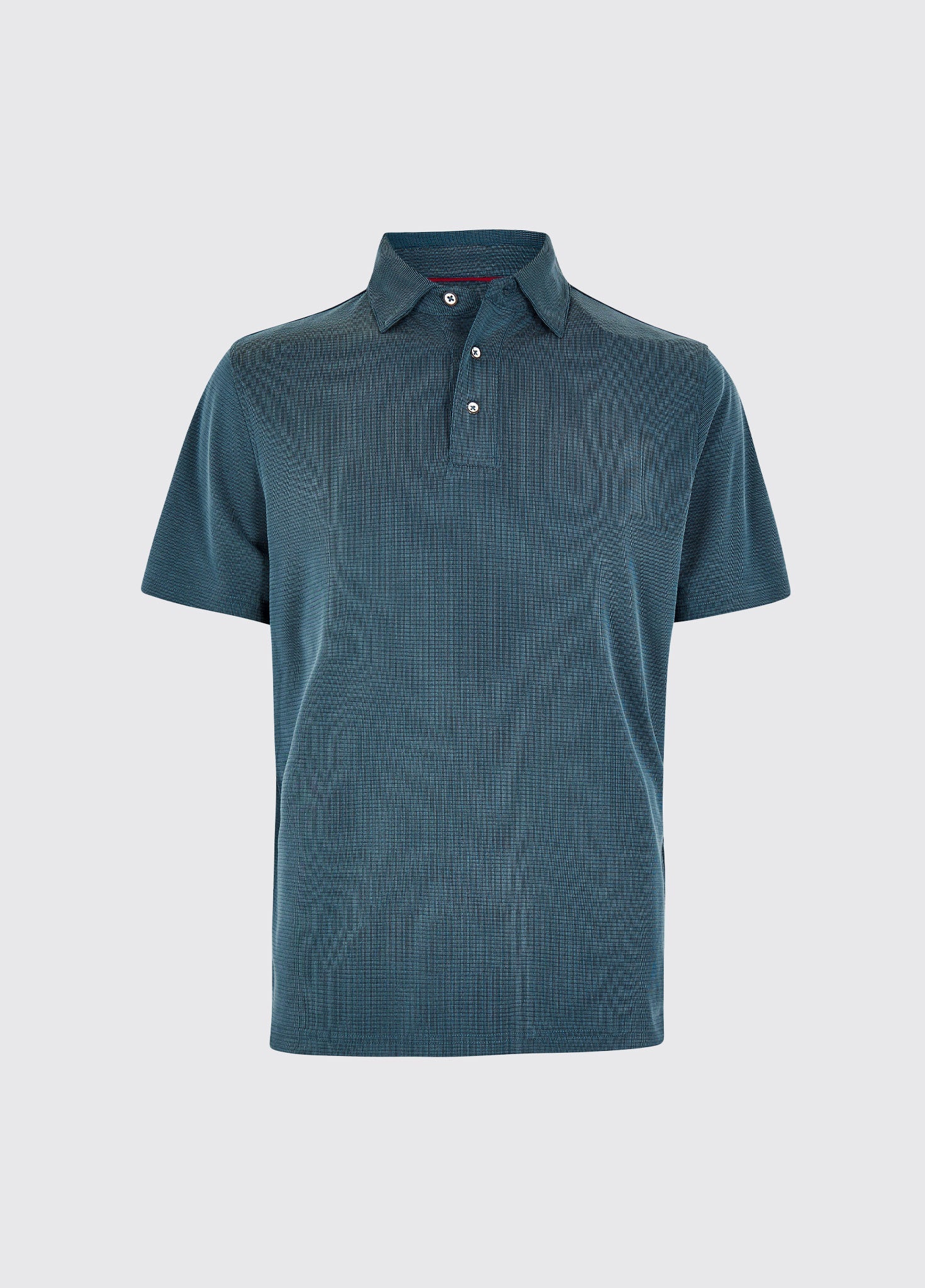 Gilligan Men's Tencel™ Modal polo - Atlantic