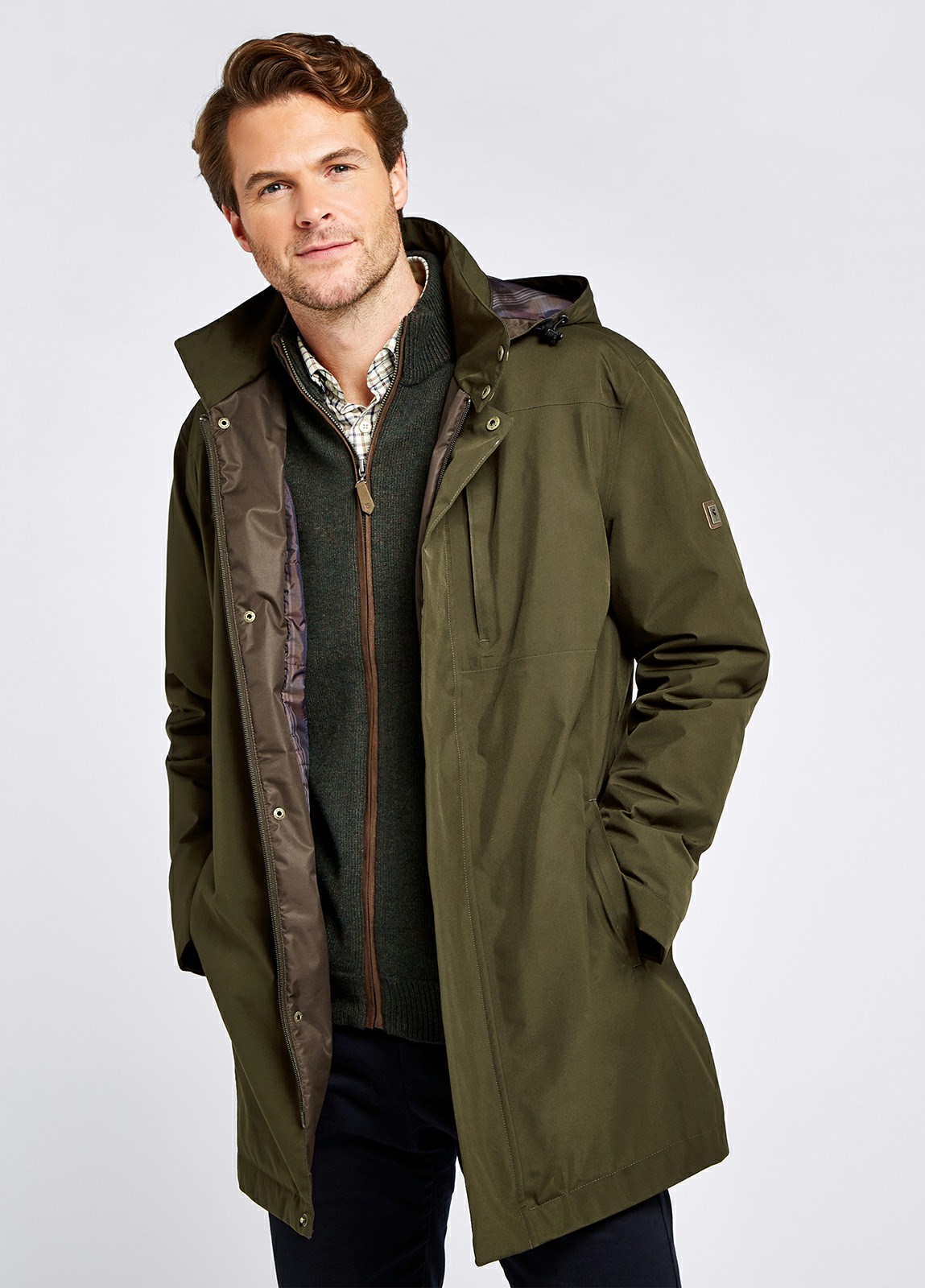 Dubarry Blackstairs Waterproof Men's Jackets Olive