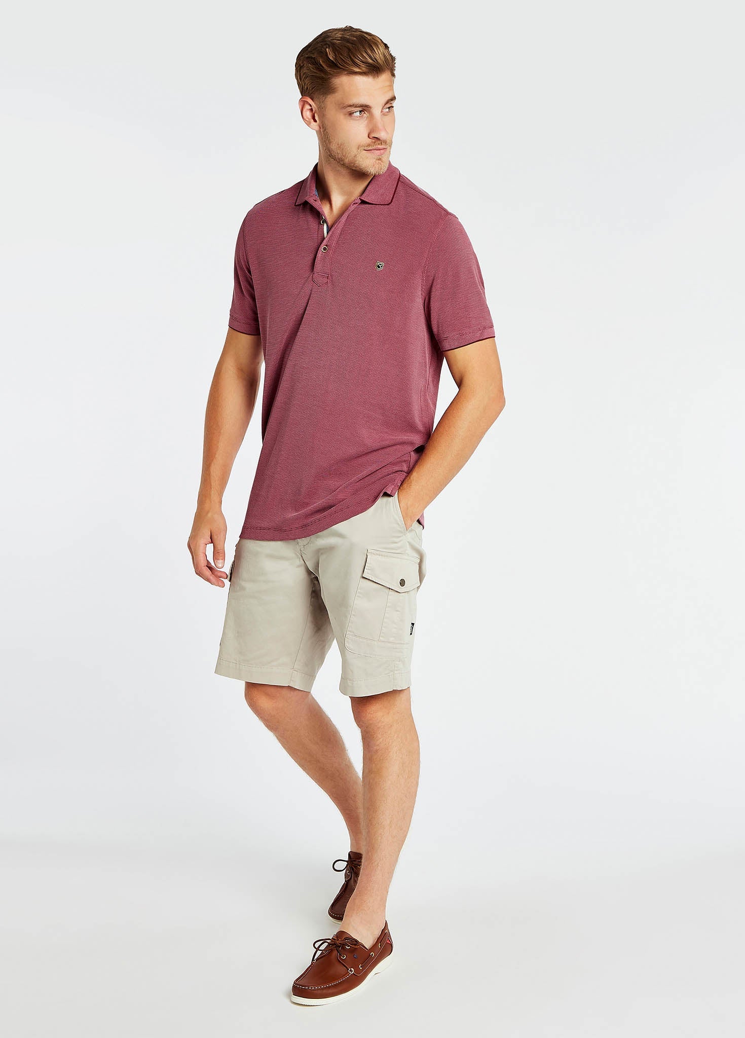 Morrison Men's Polo - Ruby