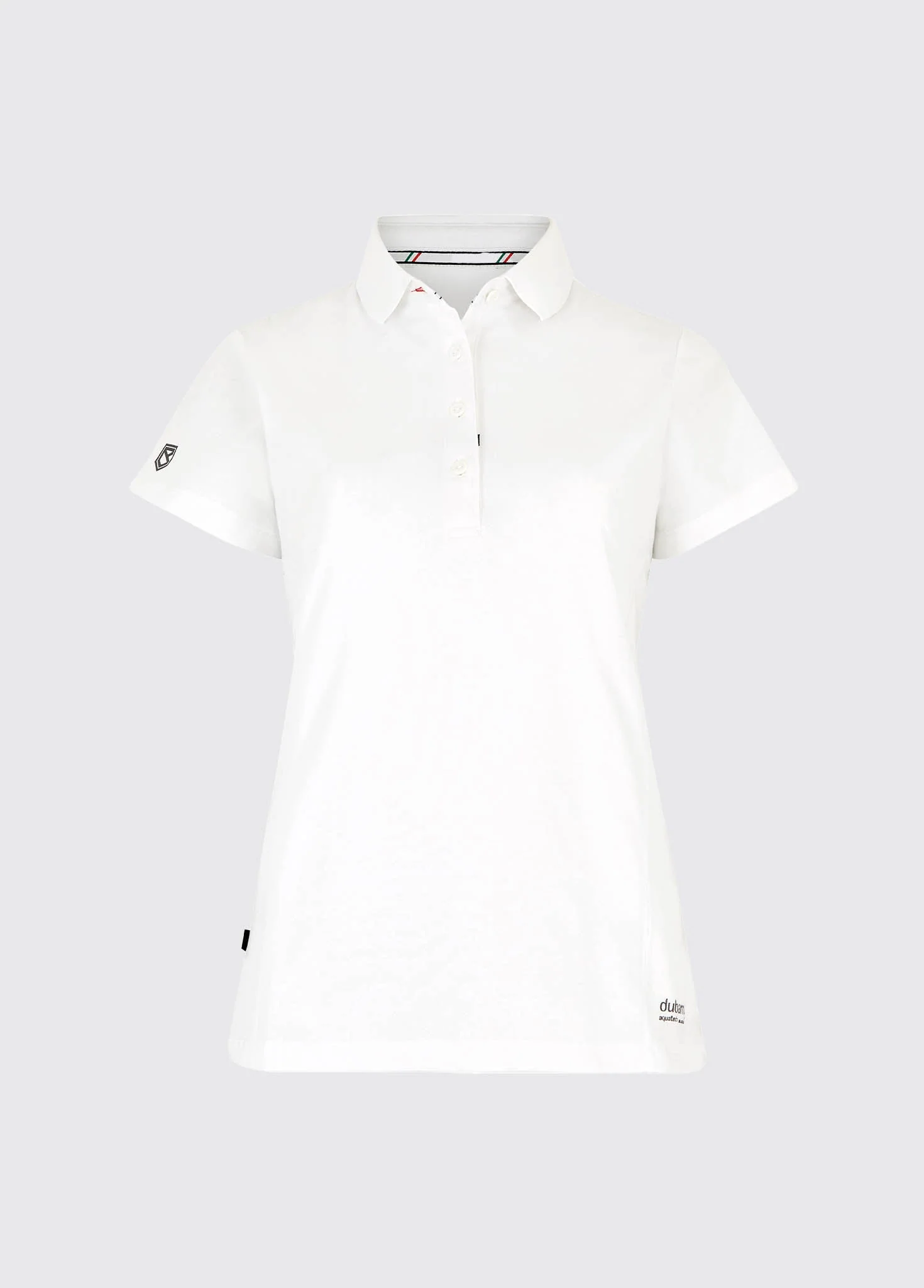 Martinique Women's Short-sleeved Polo - White