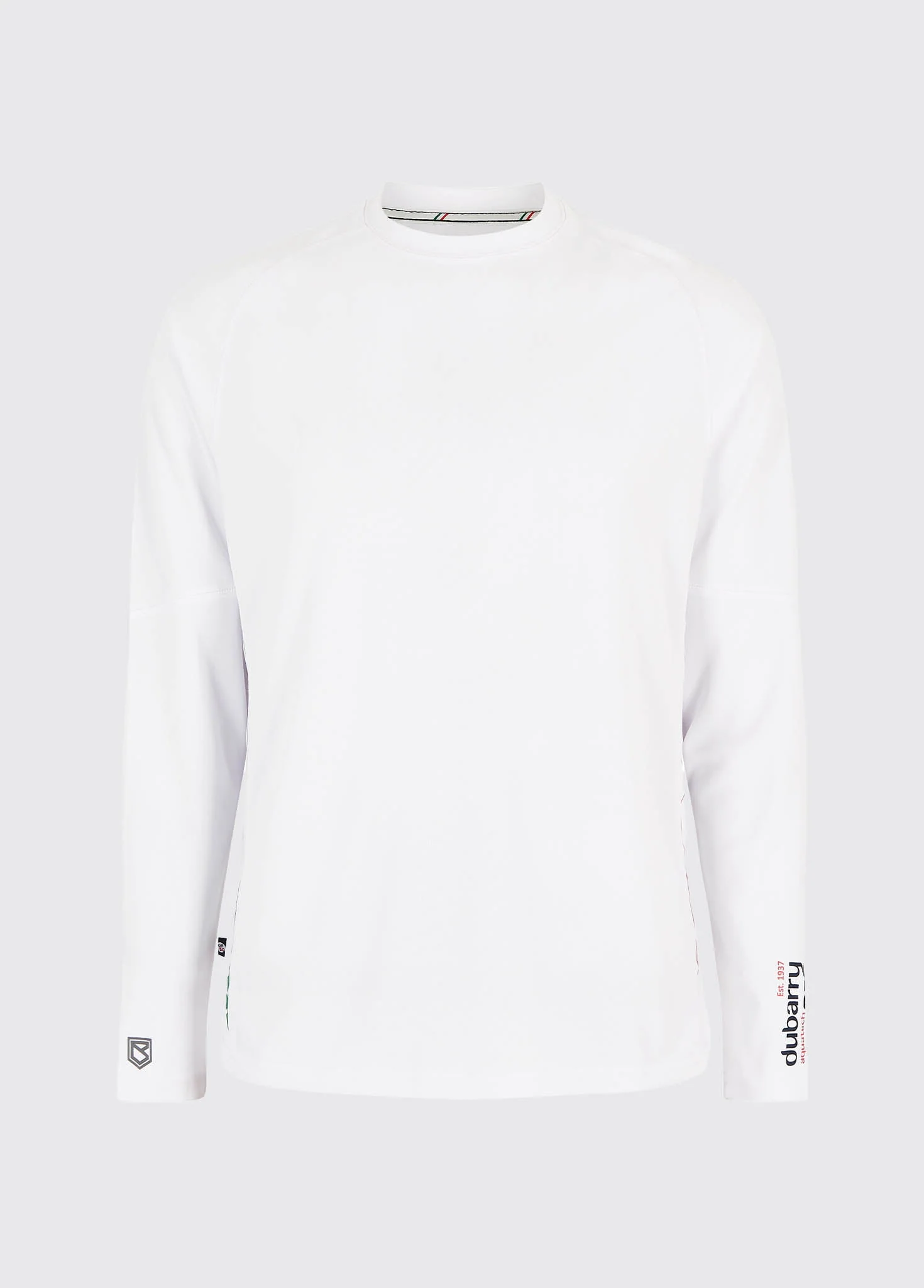 Ancona Mens Long-sleeved t-shirt - White