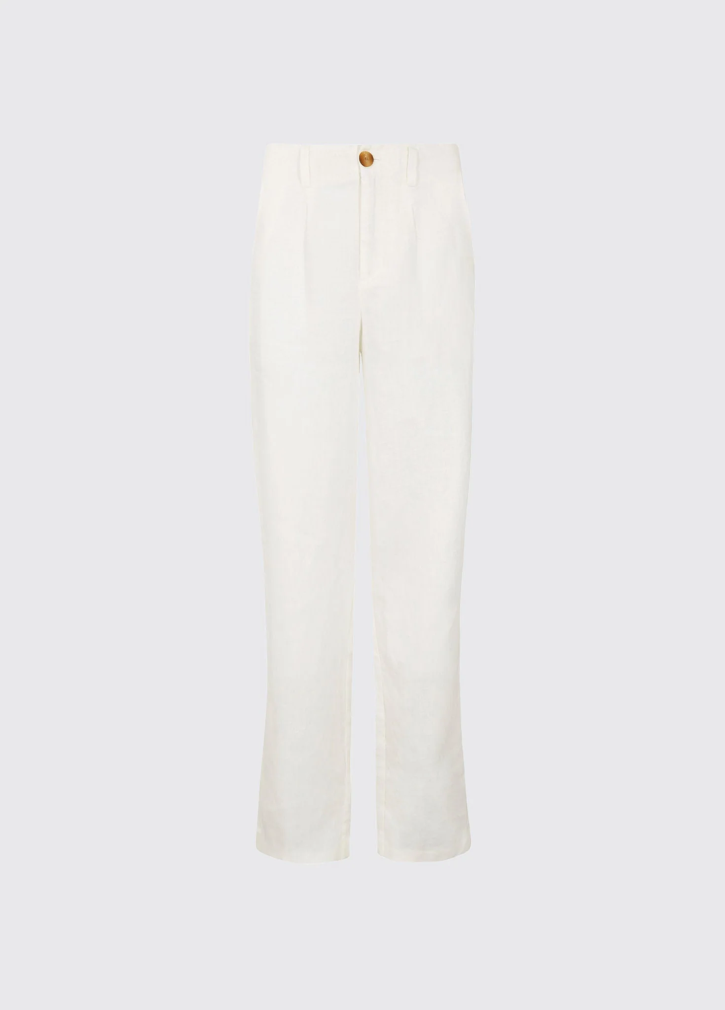 Kelby Ladies' linen trousers - White