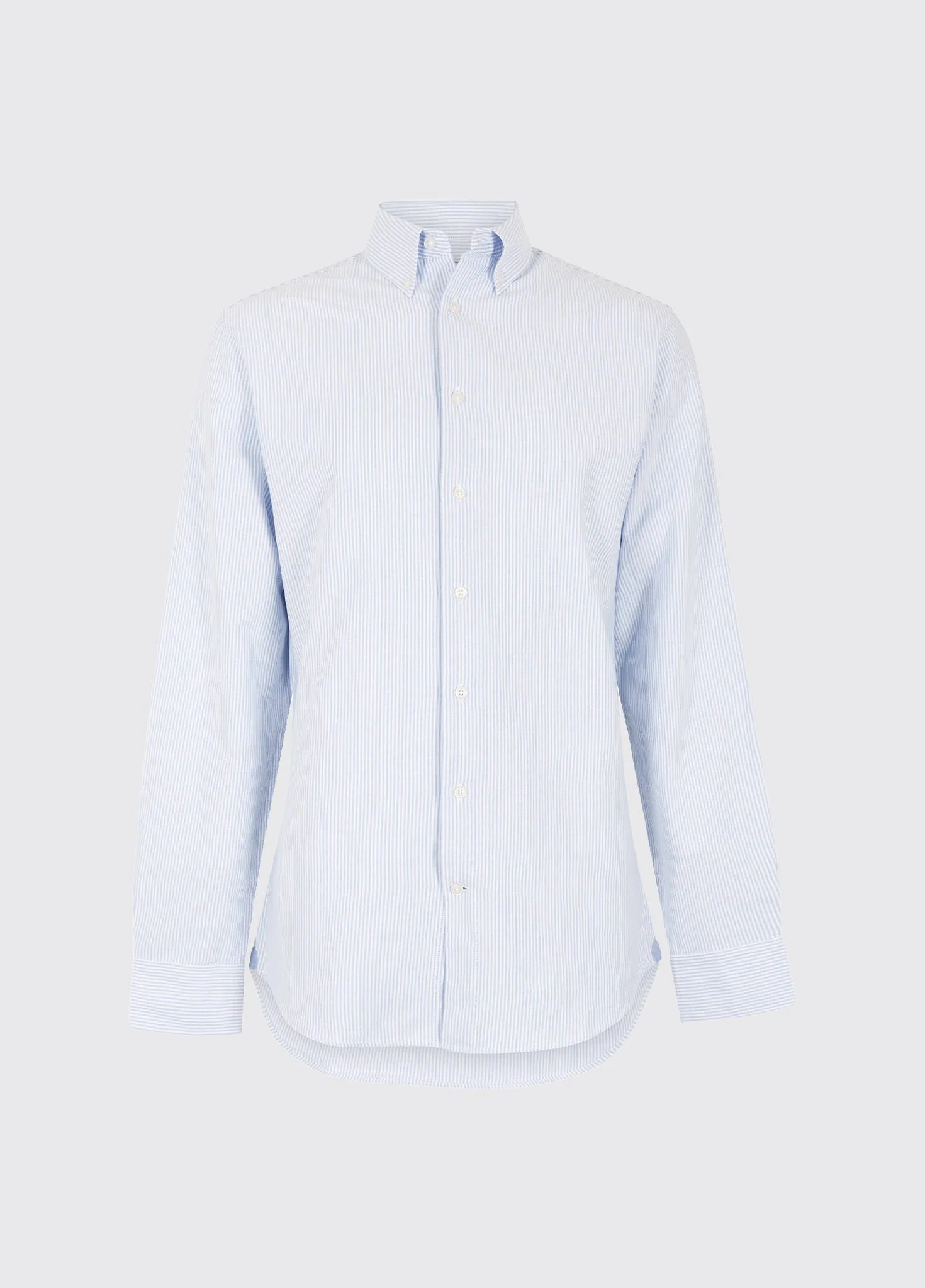 Clontarf Men's Oxford Shirt - Pale Blue