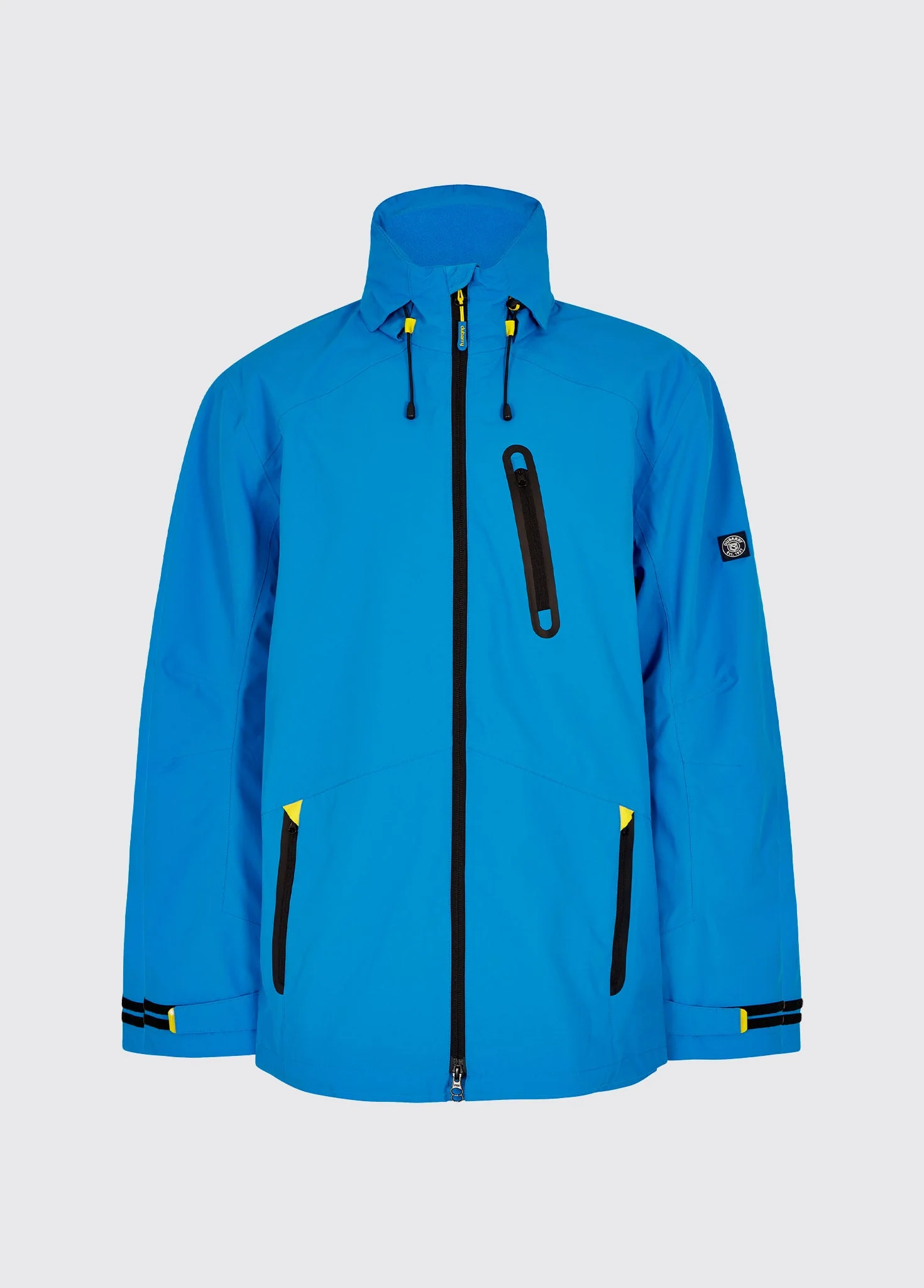 Crossbarry Men's waterproof jacket - Greek Blue