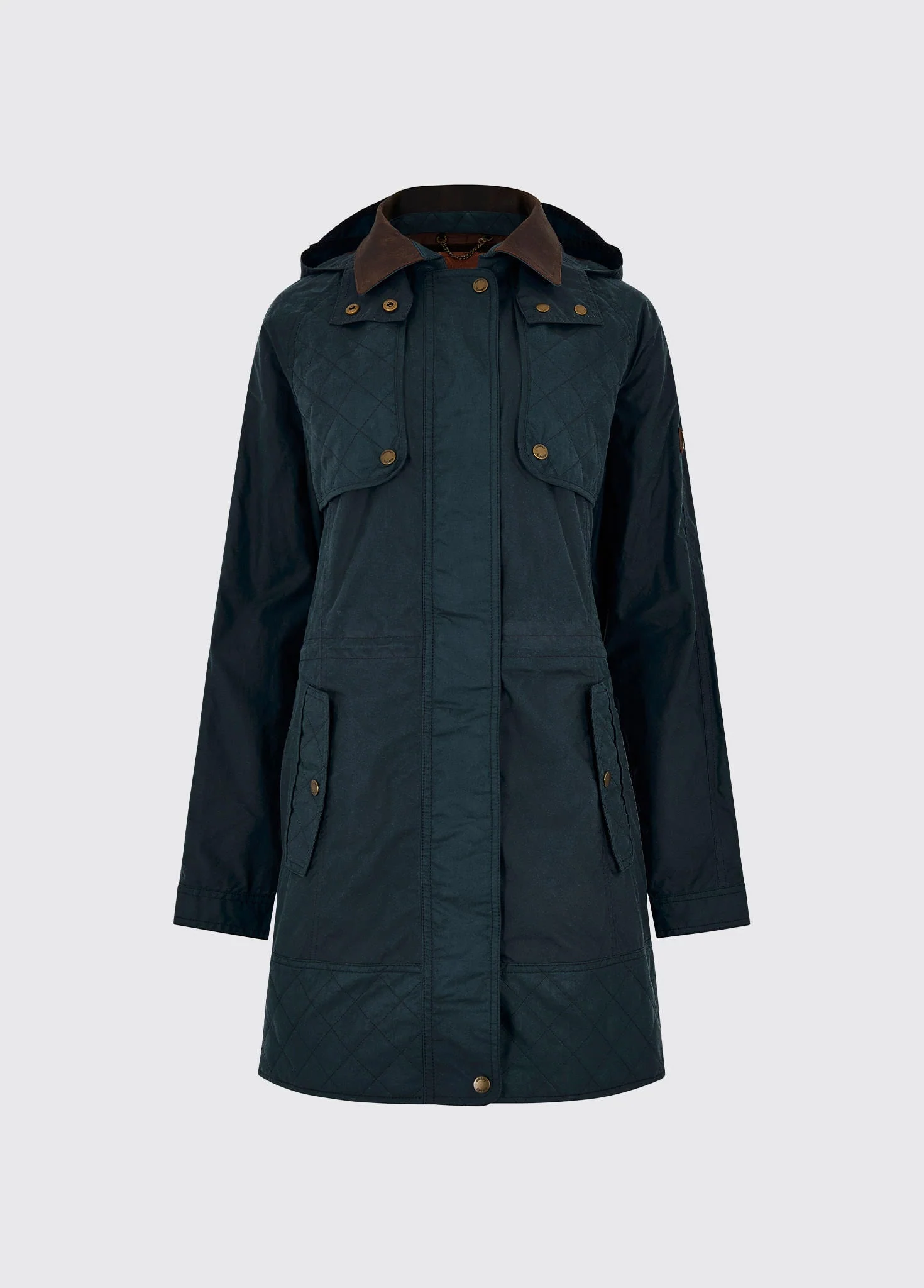 Radford Ladies Waxed Cotton Jacket - Storm Blue