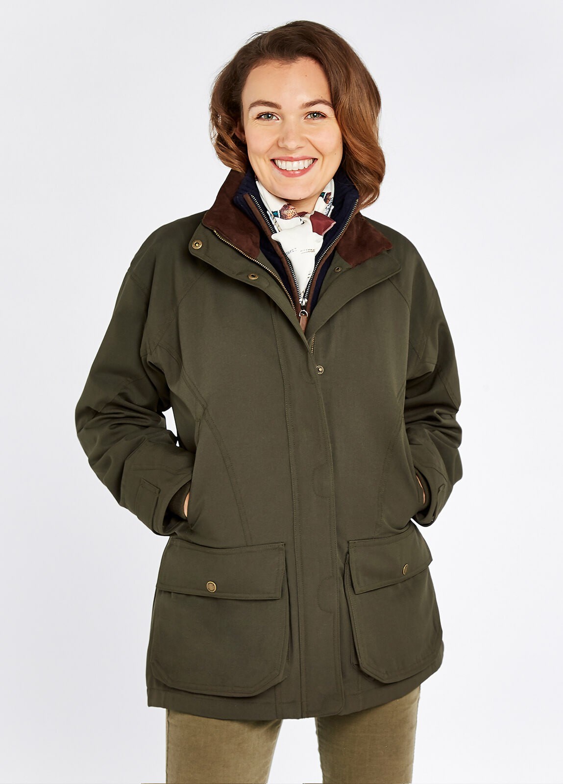 Dubarry Castlehyde All-Purpose Shooting Coat Women's Jackets Dark Green